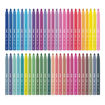 Picture of MILAN FIBRE TIP PENS X50 IN BRIEFCASE